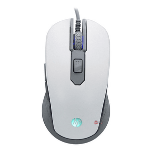 Mouse Gamer Usb Hp M200 Blanco Con Luz Led - Ps