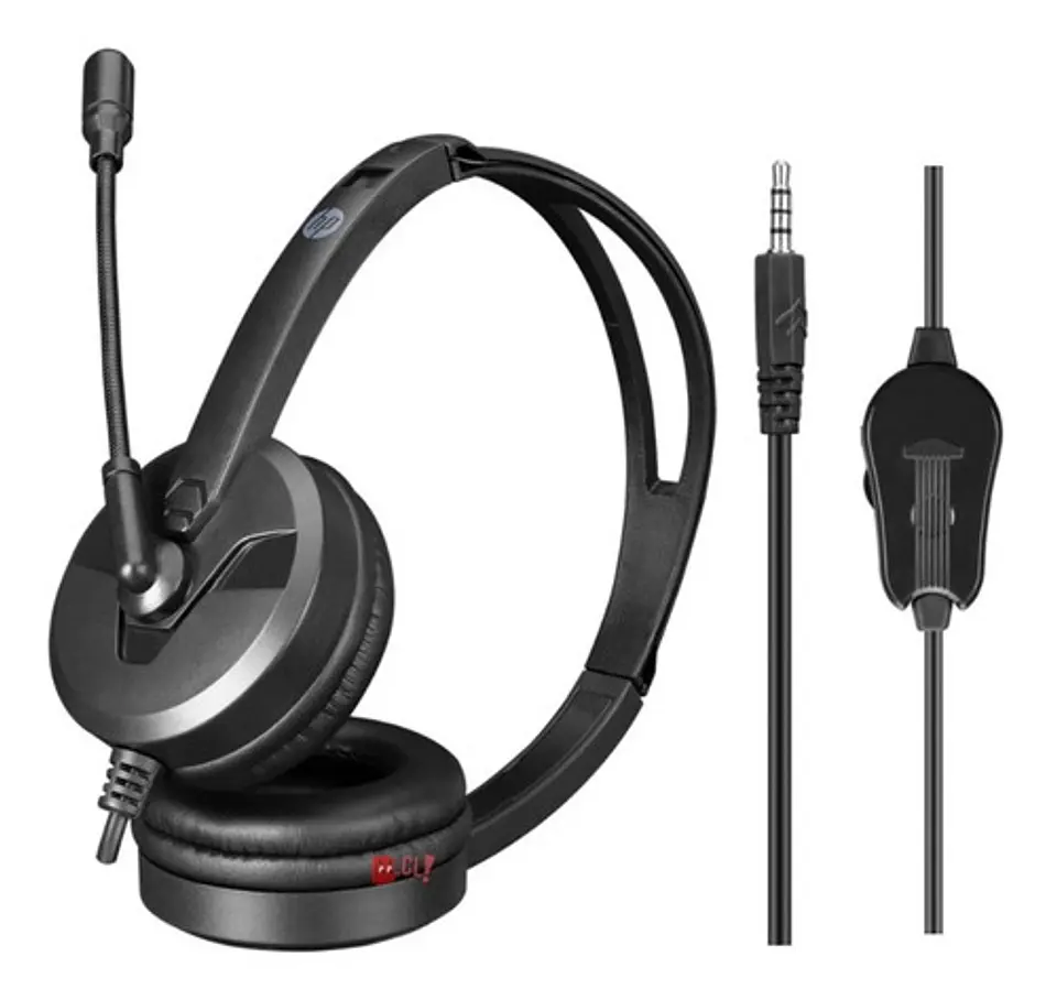 Audífonos Con Micrófono Hp Call Center Dhe-8009 - Ps 3