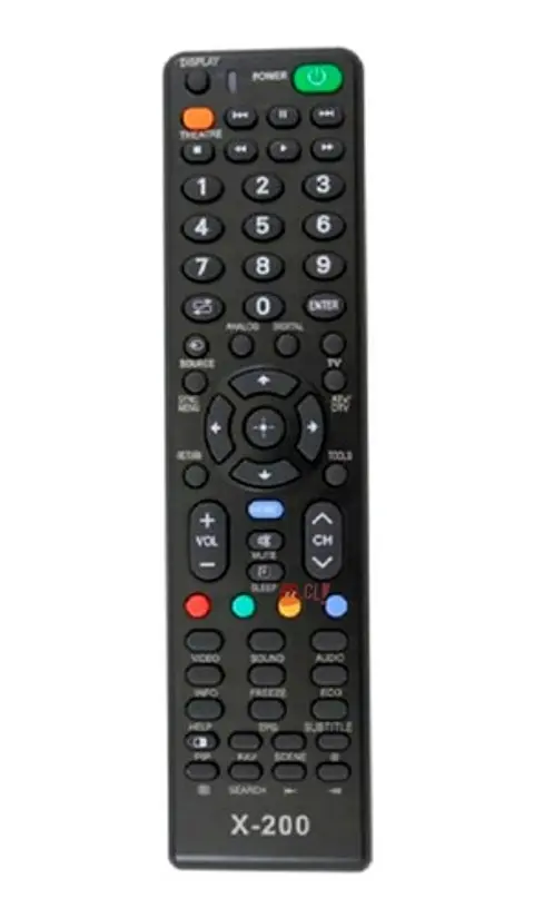 Control Remoto Para Tv Sony X-200 - Ps