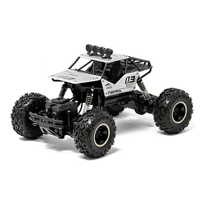 Jeep A Control Remoto Todo Terreno Recargable Gris - Ps