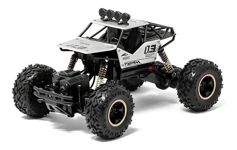 Jeep A Control Remoto Todo Terreno Recargable Gris - Ps
