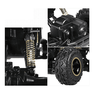 Jeep A Control Remoto Todo Terreno Recargable Gris - Ps