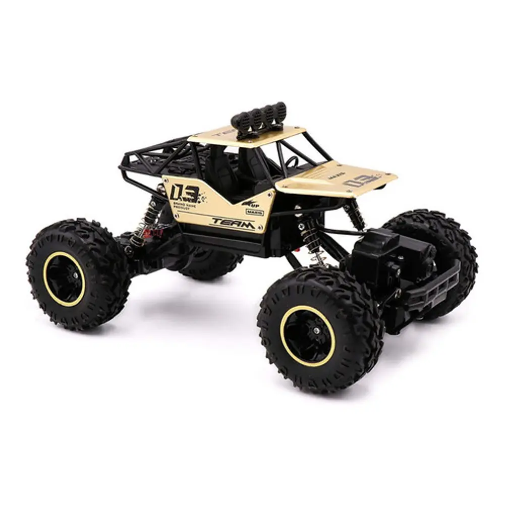 Jeep A Control Remoto Todo Terreno Recargable Gold - Ps 1