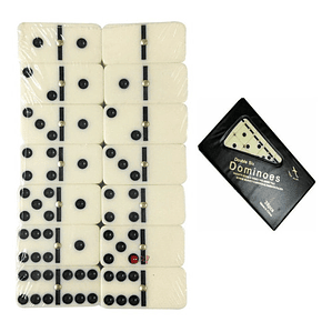 Domino Juego Clásico De 28 Piezas Blancas - Ps