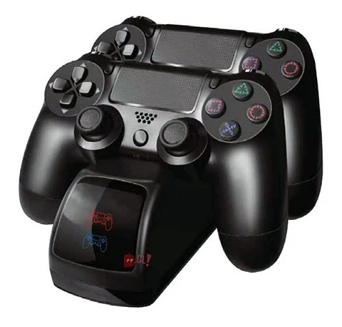 Base Dock De Carga Doble Joystick Ps4 - Ps