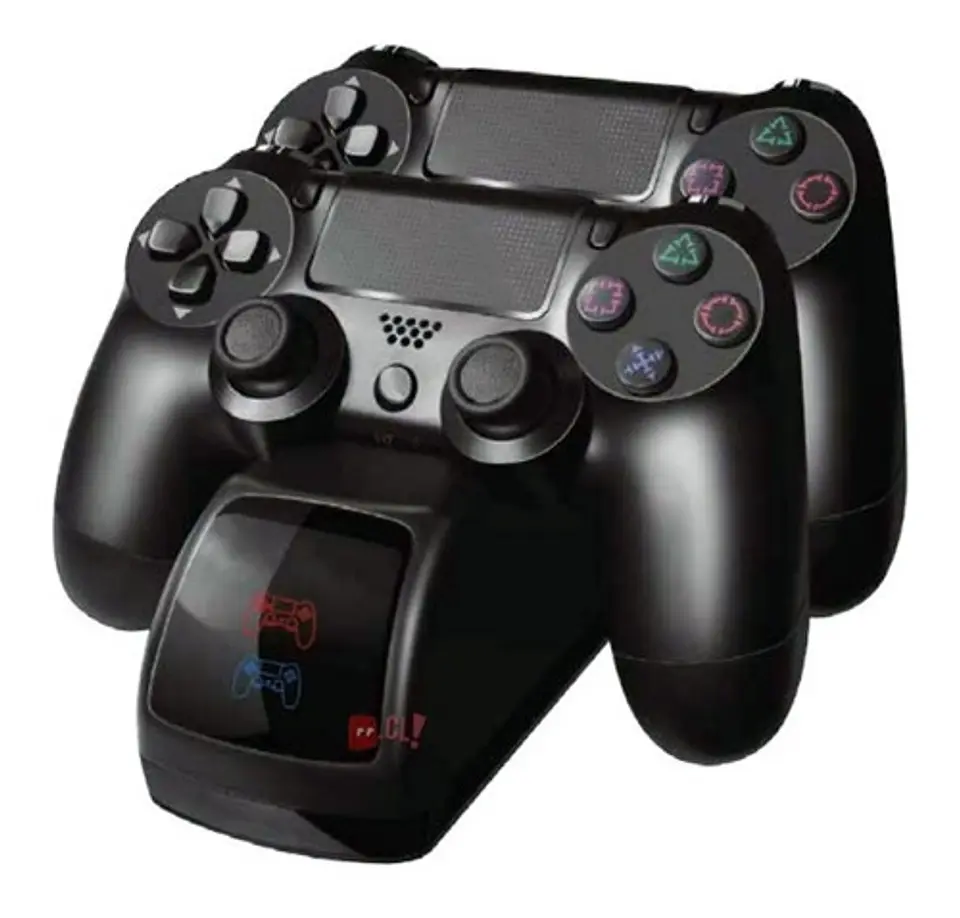 Base Dock De Carga Doble Joystick Ps4 - Ps 1