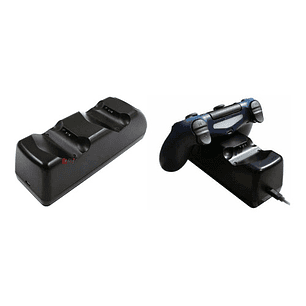 Base Dock De Carga Doble Joystick Ps4 - Ps