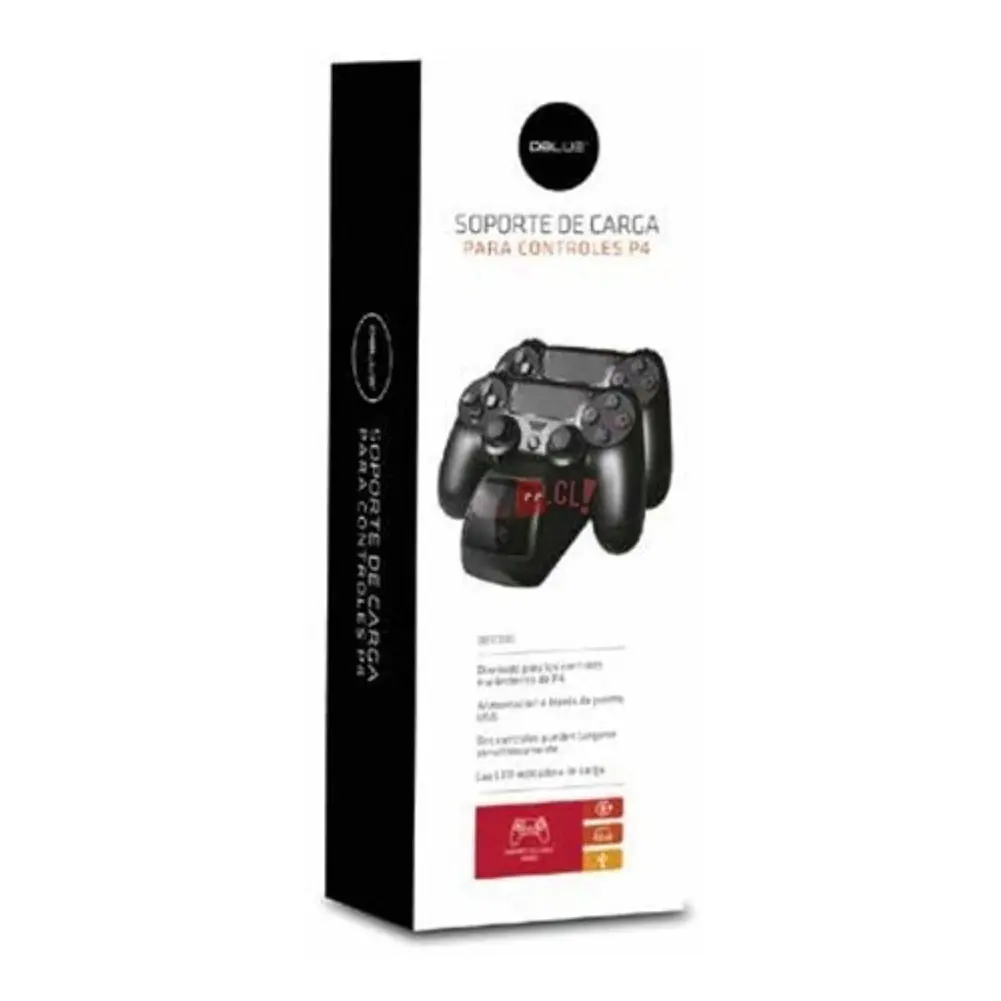 Base Dock De Carga Doble Joystick Ps4 - Ps 3
