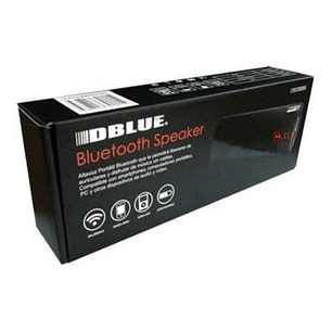 Parlante Bluetooth Portátil Speaker Color Negro - Ps