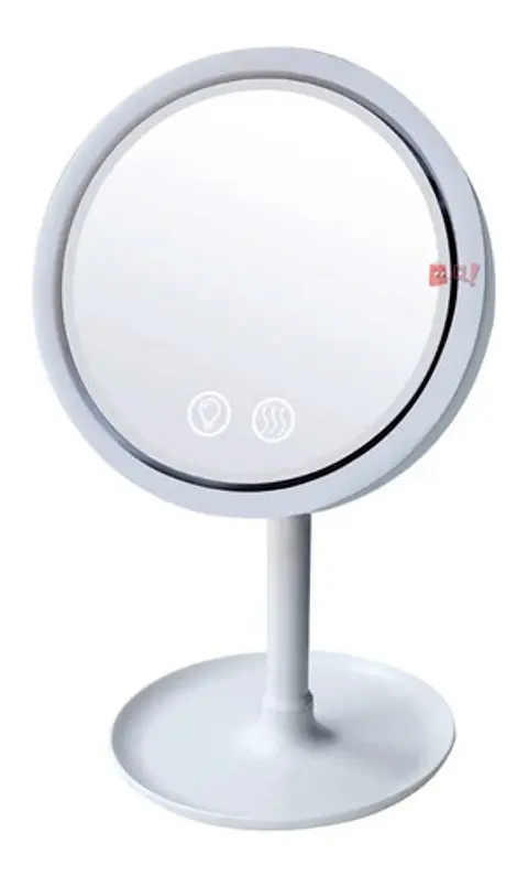 Espejo 5x Para Maquillaje Con Luz Led Y Ventilador - Ps