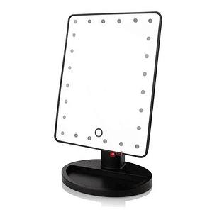 Espejo De Maquillaje Zoom 5x Con 16 Led - Ps