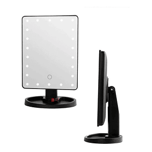 Espejo De Maquillaje Zoom 5x Con 16 Led - Ps