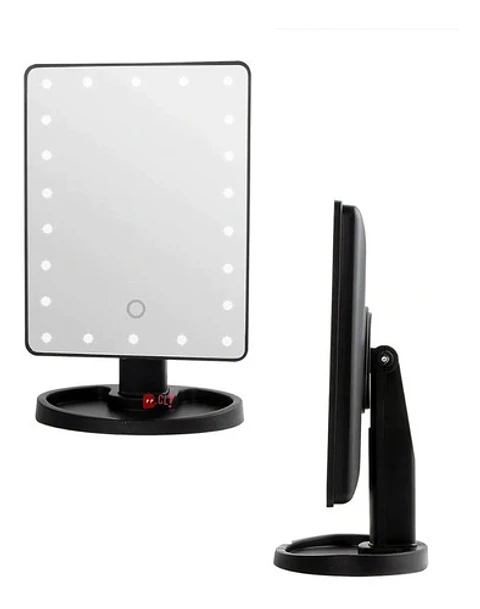 Espejo De Maquillaje Zoom 5x Con 16 Led - Ps