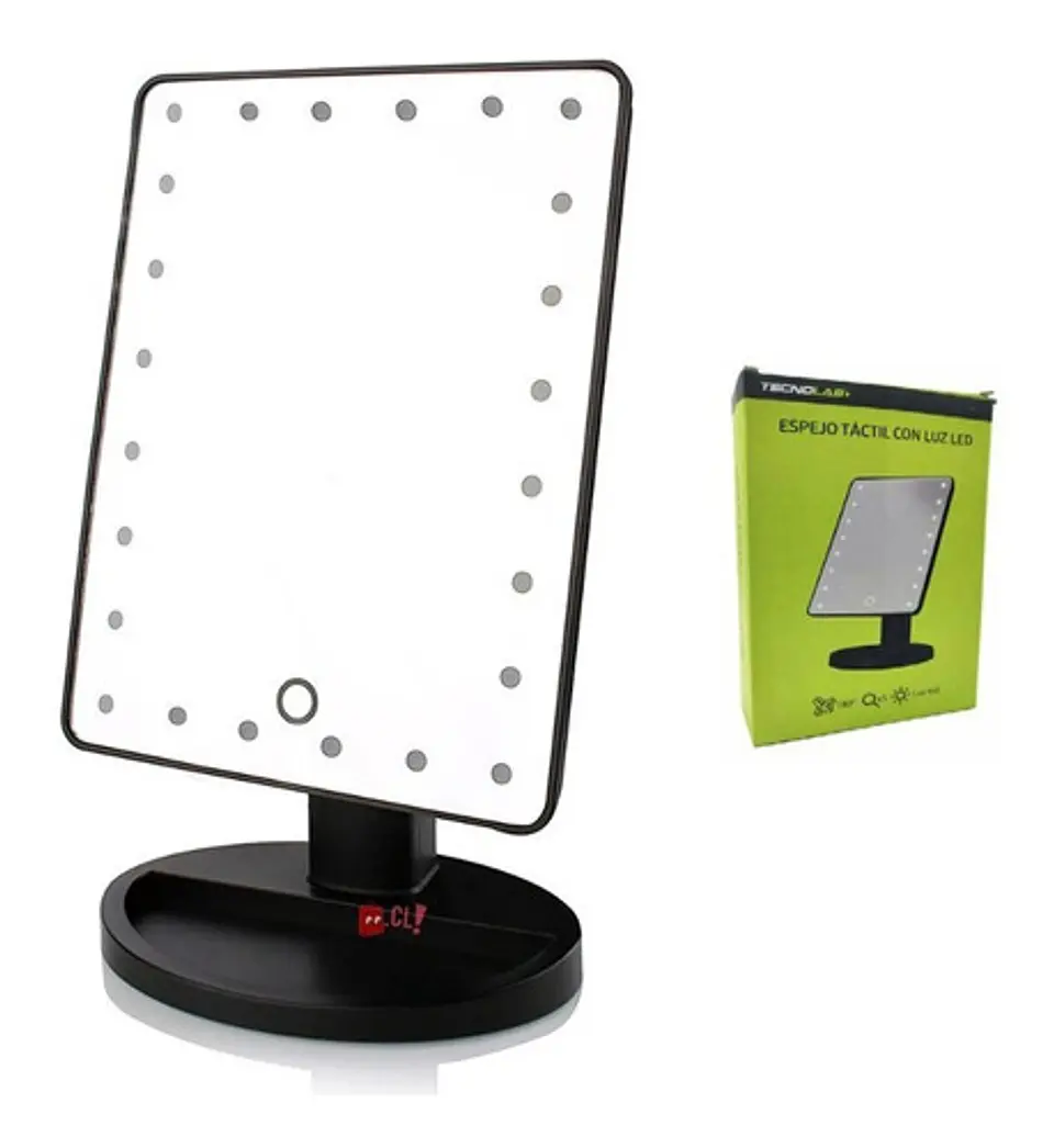 Espejo De Maquillaje Zoom 5x Con 16 Led - Ps 3