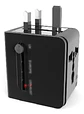 Adaptador Enchufes Universal Multinorma Color Negro - Ps - Miniatura 2