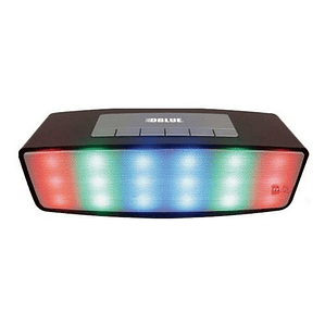 Parlante Bluetooth Portátil Con Iluminación Multicolor - Ps