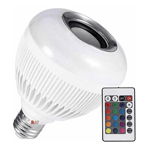 Ampolleta Led Con Parlante Bluetooth 3w Soquete Verde - Ps