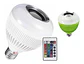 Ampolleta Led Con Parlante Bluetooth 3w Soquete Verde - Ps - Miniatura 2