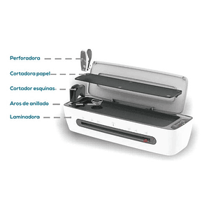 Termolaminadora Con Cortadora De Papel 400w - Ps
