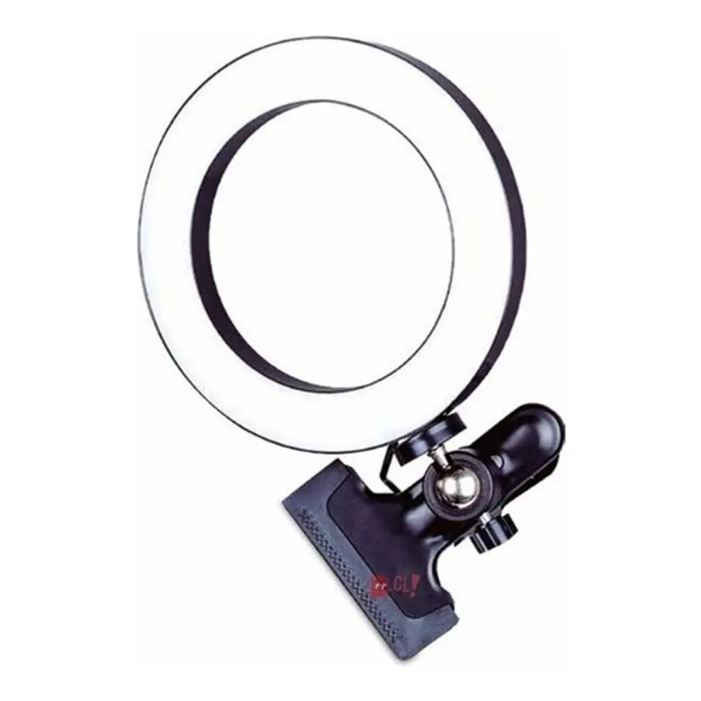 Aro De Luz Led Para Celular Con Control De Luz Y Clip - Ps 1