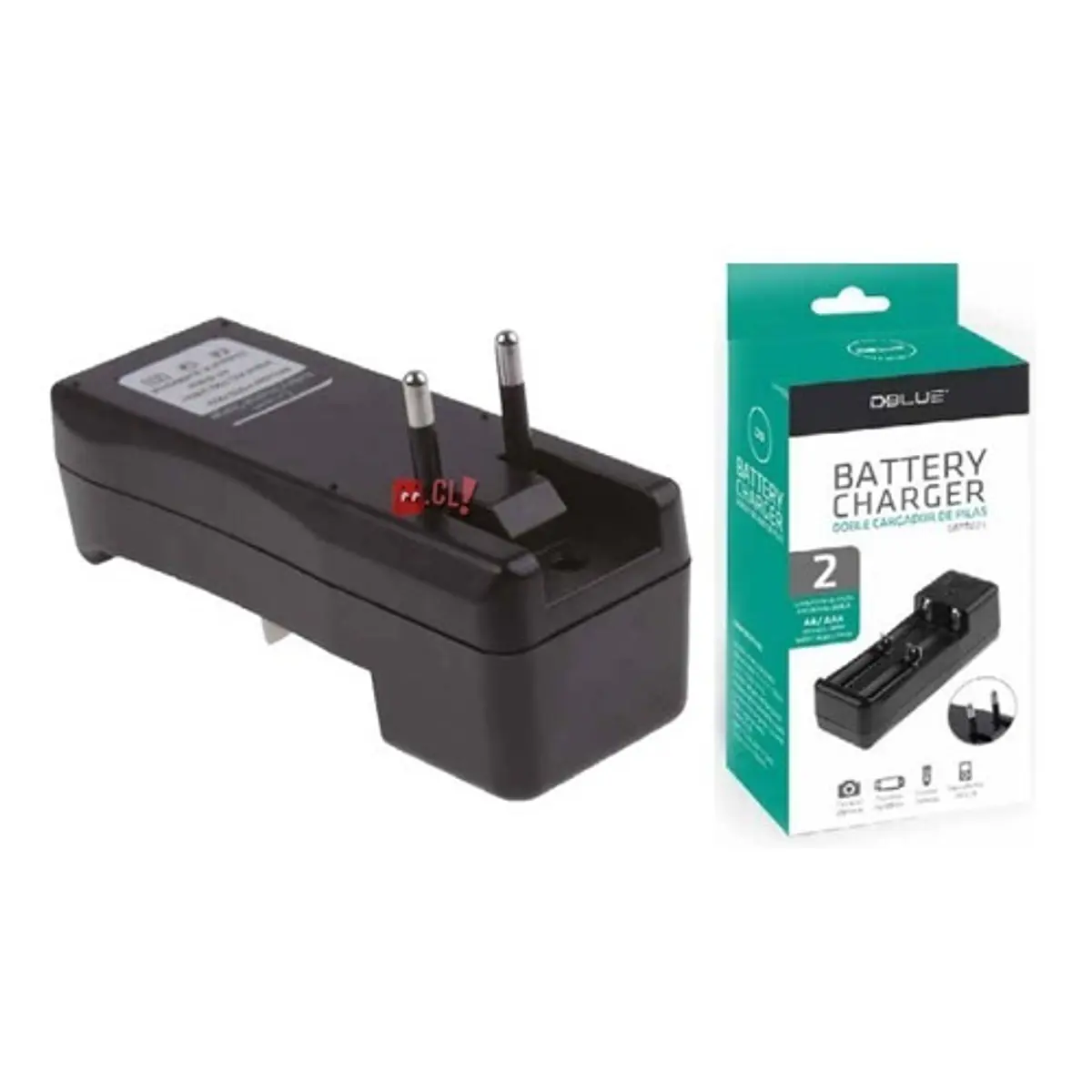 Cargador Pilas Universal Para Medidas 18650/aa/aaa - Ps