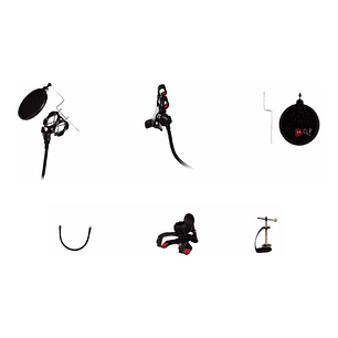 Soporte De Micrófono Y Celular Para Escritorio - Ps