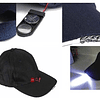 Jockey Gorro Con Linterna 5 Led Pilas - Ps 2