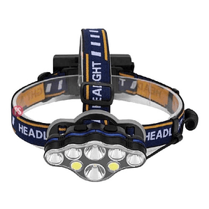 Linterna Led Cabeza 8 Luces Led Recargable - Ps