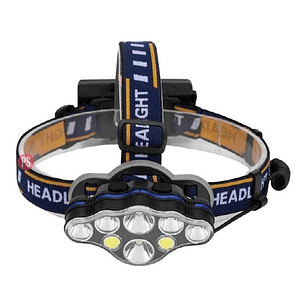 Linterna Led Cabeza 8 Luces Led Recargable - Ps