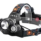 Linterna Led Cabeza Cree T6 Recargable - Ps - Miniatura 1