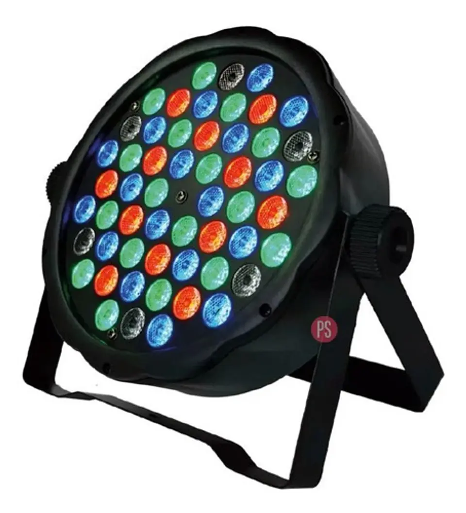 Foco Par Led Rgb Entrada Dmx Para Fiesta - Ps 1