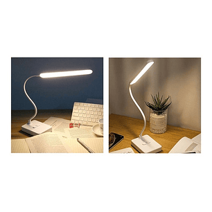 Lámpara De Escritorio Flexible Portátil Con Puerto Usb - Ps