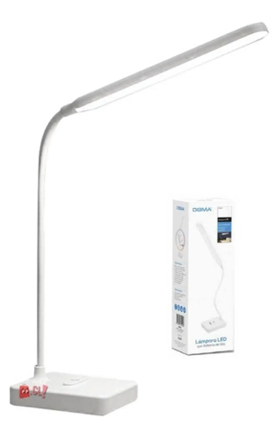 Lámpara De Escritorio Flexible Portátil Con Puerto Usb - Ps 4
