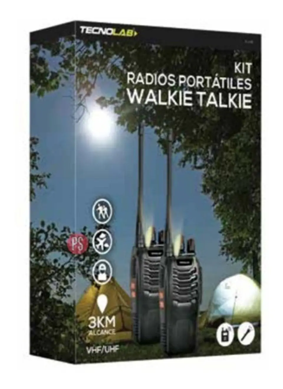 Pack 2 Radios Transmisor Walkie Talkie - Ps 3