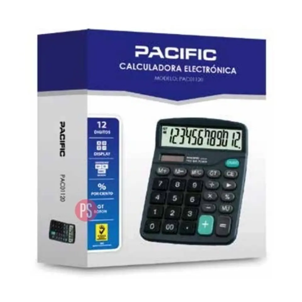 Calculadora Electrónica De 12 Dígitos Números Grandes - Ps 2