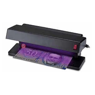 Detector De Billetes Falsos Con Luz Ultravioleta 6w - Ps