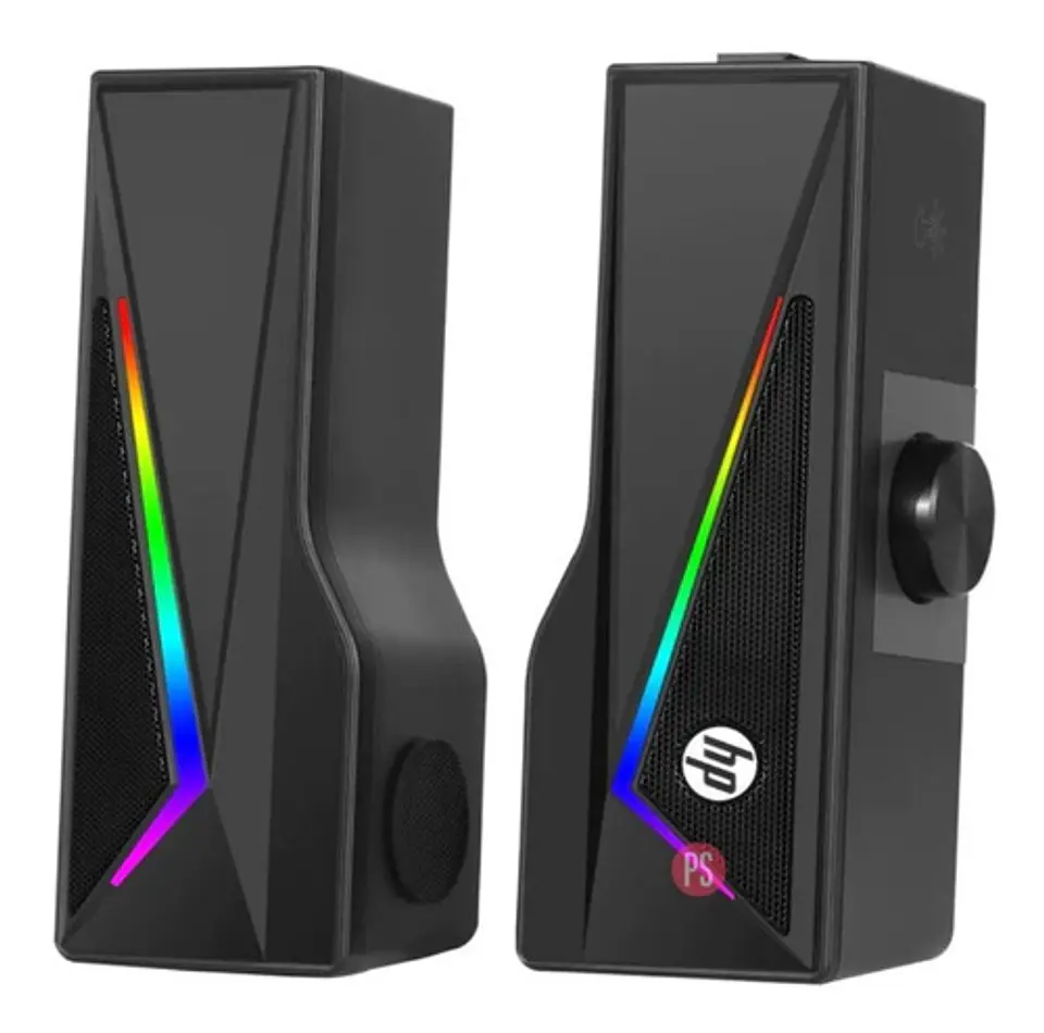 Parlantes Gamer Hp Dhe-6005 Iluminación Rgb 6w - Ps 3