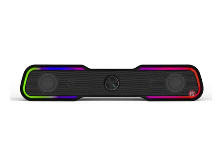 Parlante Gamer Barra De Sonido 6w Led Multicolor Hp - Ps 1