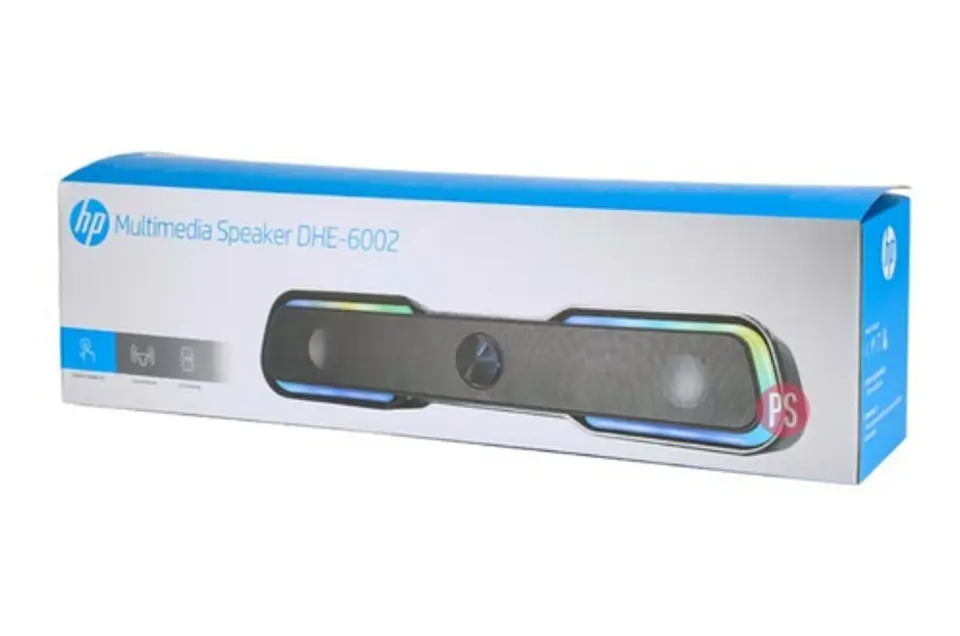 Parlante Gamer Barra De Sonido 6w Led Multicolor Hp - Ps 4