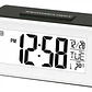 Reloj Despertador Digital Pantalla Lcd Color Negro - Ps - Miniatura 1