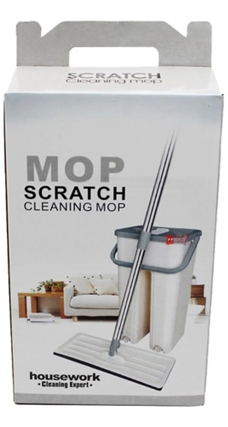 Trapeador Mopa Plana Con Balde Escurridor - Ps 3