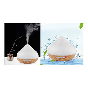 Humidificador Difusor Aroma Terapia 235ml Color Madera - Ps