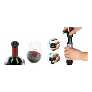 Bomba Selladora De Vino Y Botellas Al Vacío - Ps