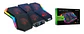 Base 6 Ventiladores Notebook Gamer Pro Reptilex - Ps - Miniatura 2