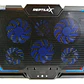 Cooling Pad Gamer Notebook 6 Ventiladores - Ps - Miniatura 1
