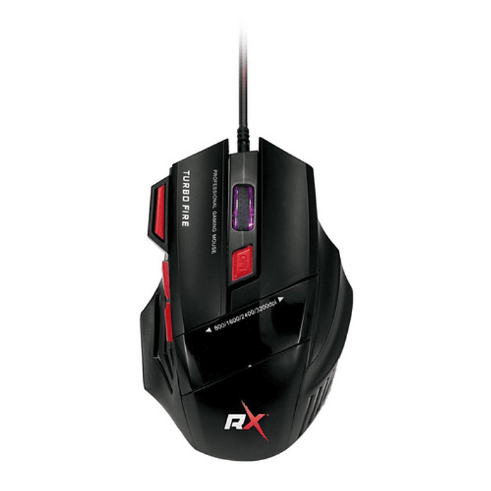 Mouse Gamer Reptilex 7 Botones  Rx0006 1