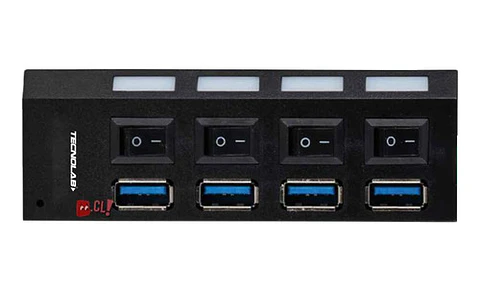 Hub Usb 4 Puertos 3.0 Interruptor Encendido - Ps