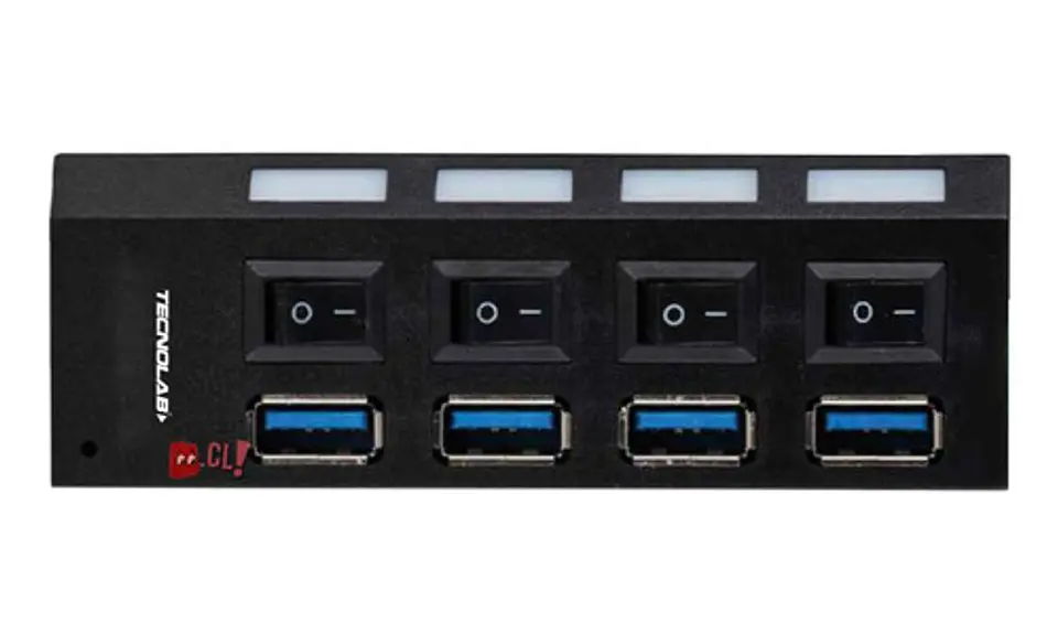 Hub Usb 4 Puertos 3.0 Interruptor Encendido - Ps 1