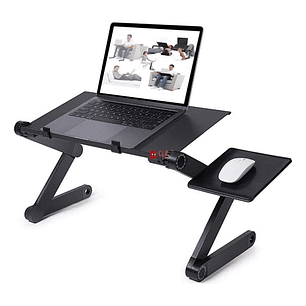 Mesa Notebook Ajustable Ventilador Y Soporte Mouse - Ps