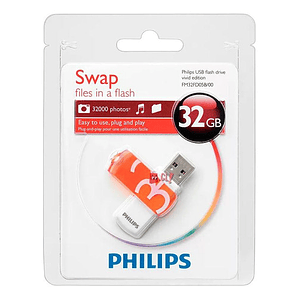 Pendrive 32gb Philips Vivid - Ps